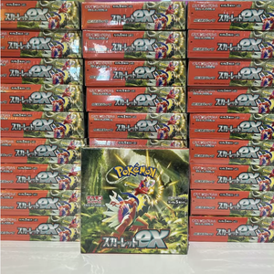 Boîte de boosters japonaise Pokémon TCG Écarlate et Violet SV1S avec <span class=keywords><strong>cartes</strong></span> Scarlet EX, 100 % authentique, pour les 14 ans et plus, 3 à 7 joueurs - Product Image 1