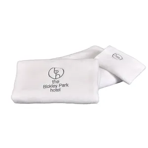 OEM available luxury design custom embroidered logo egyptian cotton towels for hotel