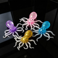 Squishy octopus stressballen voor volwassenen, sensorische fidget toys, zeedieren stressbal, partyfavoren, stressverlichtende cadeaus