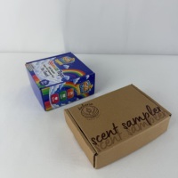 Boîtes cadeaux pliantes en carton, petit format, prix compétitif, pour l'expédition et l'emballage, personnalisables avec logo pour petites entreprises