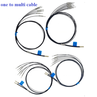 Câble de capteur laser à fibre optique multicanal M6 Sondes optiques haute sensibilité