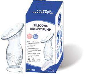 Tire-lait anti-débordement en silicone portable souple collecteur de lait aspiration tire-lait manuel extracteur de leche <span class=keywords><strong>materna</strong></span> - Product Image 1