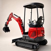 China Nieuwe 2,0 Ton Mini Graafmachine, Mini Rupsgraafmachine, Aardverzetmachines, Mini Graafmachine Te Koop