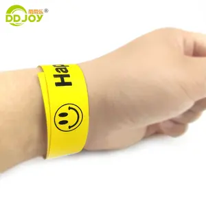Party Decorative Paper Arm Band Tyvek Wrist Strap Tyvek Wristband ID Wristbands