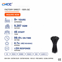 Attaches-câbles auto-bloquants en nylon 66, miniatures 2,8*200mm (8 pouces), pour gestion des câbles, vente en gros, OEM, logo personnalisé