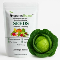 Sachets de graines de chou personnalisés à faible MOQ avec pochette à marque privée pour la vente au détail de graines de légumes Brassica
