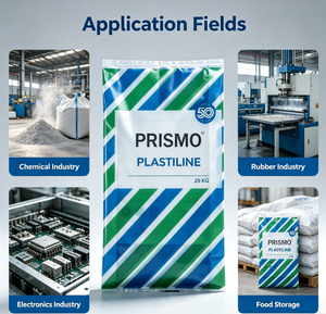 Bolsa con Válvula Lateral EVA <span class=keywords><strong>PRISMO</strong></span> con Orificios de Ventilación, Embalaje Industrial a Prueba de Humedad para Llenado de Polvo y Gránulos - Product Image 3