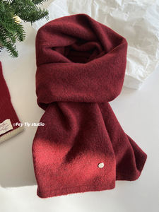 Sciarpa lunga e scialle con motivo stampato in maglia di Pashmina Versatile in lana calda invernale da <span class=keywords><strong>25</strong></span> nuovi - Product Image 2