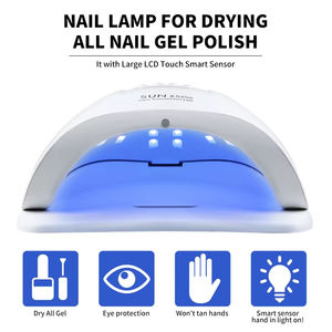Lampe UV LED professionnelle pour manucure à domicile, 36 LED, séchage rapide du vernis gel avec minuterie et capteur automatique, équipement et outils de vente en gros - Product Image 5