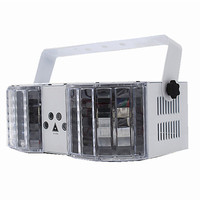 Lampu Laser Kupu-kupu LED Desain Baru untuk Panggung/KTV, Lampu Strobo Warna-warni, Lampu Disko Laser Berputar dengan Remote Control