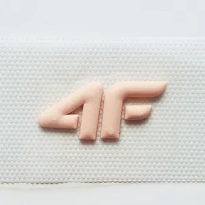 Одежда аксессуары чайник Пользовательские печати 3D тиснением силиконовый логотип теплообмена этикетка для одежды