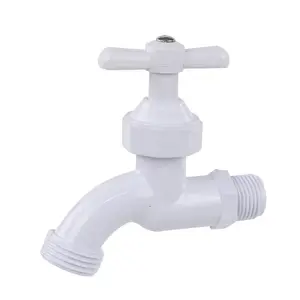 Grifo de agua ABS de plástico de cuerpo largo de PVC