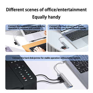 Base <span class=keywords><strong>de</strong></span> Conexión Tipo-C con Carga Inalámbrica, Conector Externo <span class=keywords><strong>para</strong></span> Laptop, Hub Expansor Multifuncional <span class=keywords><strong>de</strong></span> Cuatro Puertos con Múltiples Interfaces <span class=keywords><strong>USB</strong></span> - Product Image 6