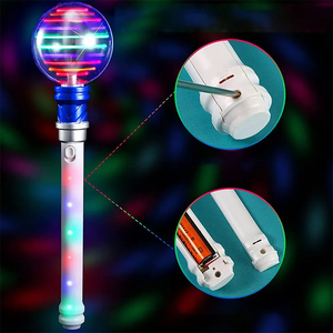 Varita Mágica Giratoria con Luces <span class=keywords><strong>LED</strong></span>, Juguete Giratorio para Niños con Pilas Incluidas, Excelente Idea de Regalo para Niños y Niñas, Divertido para Cumpleaños - Product Image 5