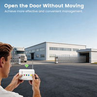 Tuya Smart WiFi RF télécommande 315/330/433MHz 3000M longue portée ouvre-porte pour Double portes de Garage coulissantes barrière Alexa Google Home