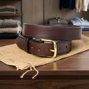Ceinture en cuir de vachette 100% authentique pour homme, haute qualité, sur mesure, écologique, avec boucle carrée en acier, étanche, style vintage, ardillon solide - Product Image 1