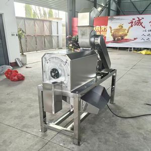 Machine à écraser et à pulper les fruits en acier inoxydable à haute efficacité 1000 kg/h avec moteur pour usine de transformation des fruits - Product Image 4