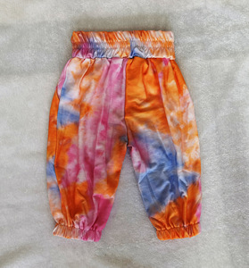 Vêtements d'automne pour enfants, tenue décontractée pour filles, ensemble de survêtement 2 pièces, haut à capuche à manches longues, pantalon de jogging, survêtement tie-dye pour enfants et adolescents - Product Image 5