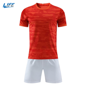 <span class=keywords><strong>Maillot</strong></span> <span class=keywords><strong>de</strong></span> football Ground Style Édition Été 2026 pour passionnés, respirant, séchage rapide, avec numéro et emblème personnalisables, pour le jour <span class=keywords><strong>du</strong></span> match au stade - Product Image 1