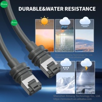 Kabel Ethernet Satelit Tahan Air 24AWG 2026 SM 150FT Starlink Standard 4/4 X/Gen3/V4/V5 |   Ekstensi Pengganti Buatan Cina