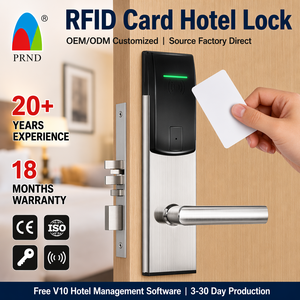 ซอฟต์แวร์จัดการระบบล็อคโรงแรม RFID ฟรี สำหรับสำนักงาน อพาร์ทเมนท์ ห้องพักแขก ระบบล็อคประตูดิจิตอลอัจฉริยะ RF287 สำหรับโรงแรม - Product Image 1