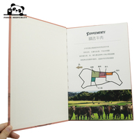 Couverture en carton de luxe personnalisable, résistante à l'eau, avec agrafage externe, pour étuis de salon de manucure ou de beauté, en papier offset