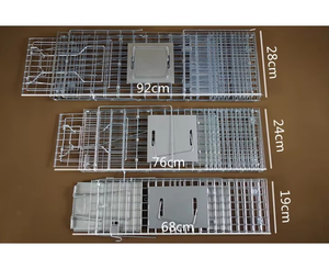 Gabbia trappola per animali pieghevole per topi e opossum e procioni e gatti selvatici gatti randagi gabbia per gatti - Product Image 5