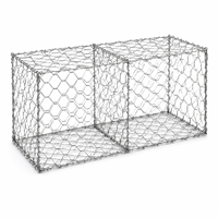 Cage en gabion soudé galvanisé LINSHENG, maille de 3x3 pouces, pour la protection des pentes routières et la lutte contre l'érosion