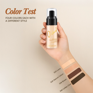 O'Chial Natural Long Lasting Waterproof Buildable Coverage Hydrating Liquid Foundation Dewy Finish Skin Tone Even Texture 32ml - Product Image 5