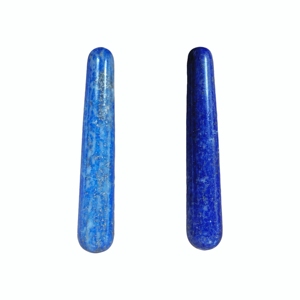 Bâton de massage en lapis-lazuli, outil d'acupression, outil de spa en jade - Product Image 1