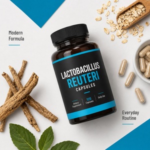Cápsulas Probióticas Liofilizadas de Lactobacillus Reuteri para la Digestión y Absorción, Uso en Adultos, 100 Unidades, 1-2 Cápsulas Diarias - Product Image 4