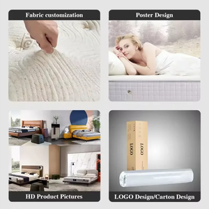 Cuộn Dây Gói độc lập mùa xuân hộp Nệm cao su mềm Nệm Bộ nhớ bọt dày nệm phụ - Product Image 5