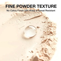MSHASHAN Poudre Visage Mini Matte Poudre Compacte Riz Huile Controle Setting Powder Maquillage