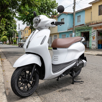 Scooter électrique 1500W, batterie lithium 72V32Ah, longue autonomie, véhicule de transport urbain, fournisseur en gros