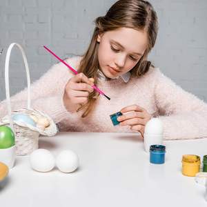 Xin Bowen piccolo colore plastica manico pennello a buon mercato per la pittura di dettaglio attività di educazione e apprendimento dei bambini - Product Image 4