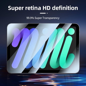 Protetor de Tela 2.5D HD Transparente Compatível com Capas, Anti-Risco e Anti-Choque, Película de Vidro Temperado para iPad Mini 7ª e 6ª Geração 7 6 8.3 Polegadas - Product Image 4