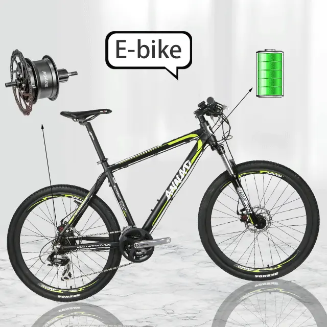 리튬 배터리 내장 산악 전기 자전거 소형 경량 후륜 구동 모터 프레임 팩토리 커스터마이징