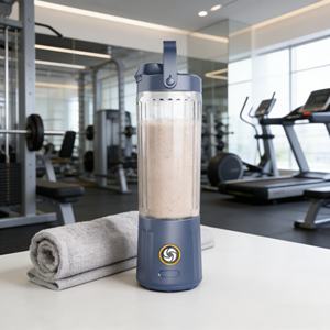 Licuadora Portátil USB, Potente, Resistente, 550 ml, para Smoothies, Batidos, Jugos Frescos, Funciona con Batería, para Uso en el Automóvil, a Prueba de Fugas, Turbo - Product Image 5