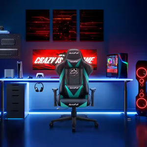 <span class=keywords><strong>AutoFull</strong></span> C3 Bouclier du Vent AF808 <span class=keywords><strong>Chaise</strong></span> de <span class=keywords><strong>Gaming</strong></span> <span class=keywords><strong>Chaise</strong></span> d'ordinateur Canapé <span class=keywords><strong>ergonomique</strong></span> <span class=keywords><strong>Chaise</strong></span> Gris Noir - Product Image 2