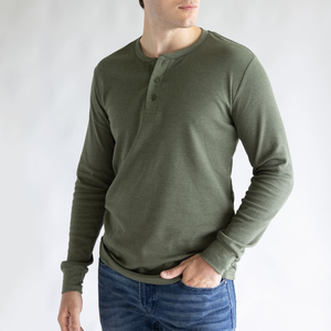 Camiseta Térmica de Algodón para Hombre, Suave, Transpirable, de Manga Larga, Ecológica, Antiencogimiento, de Secado Rápido, Ropa Interior Cálida para Invierno, para Actividades al Aire Libre - Product Image 4