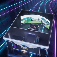 Nuevo Simulador de Vuelo VR 9D 2026 |   Parques de Atracciones de Montaña Rusa Inmersivos Educativos con Alto Retorno de la Inversión, PC, PVC para Interiores