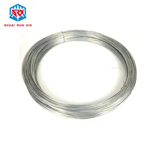 Zinc Coated Hot Dipped Galvanised Wire Rod 0.3mm High Tensile High Carbon Galvanized Steel Wire