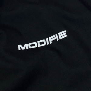 <span class=keywords><strong>T</strong></span>-<span class=keywords><strong>Shirt</strong></span> in <span class=keywords><strong>Cotone</strong></span> Pesante Oversize Nero 230 Gsm <span class=keywords><strong>per</strong></span> Uomo, Taglie Grandi, Stampa DTG - Product Image 3