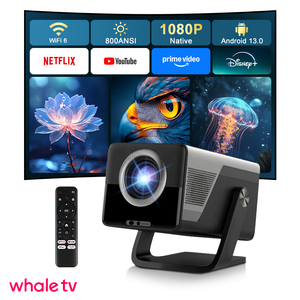 Proyector Inteligente Salange X7AA con Android 13, Proyector Portátil para Viajes con <span class=keywords><strong>Alta</strong></span> Resolución y 800 Lúmenes Ansi - Product Image 2