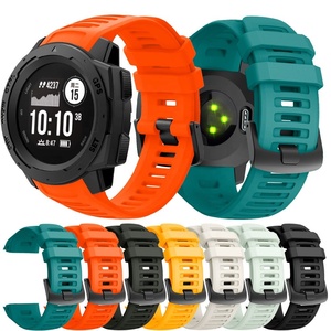 <span class=keywords><strong>Correa</strong></span> de Repuesto Deportiva de Silicona Naranja de 22 mm para Relojes Garmin Instinct Tide/Tactical/Dual Power Surf/Esports Instinct2 - Product Image 1