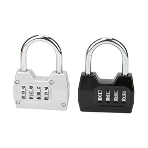 Combination <b>Pad</b> <b>Lock</b> HD04 Zinc Alloy 4 Digit Mechanical <b>Lock</b> For Luggage Locker Gym Security - Product Image 3