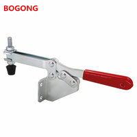 BOGONG HS CH GH-202-FL Quick Release Horizontal Bascule Clamp Pour Le Travail Du Bois et Sculpte WDC GH-202FL unité de serrage de serrage ensemble