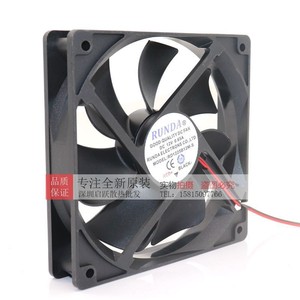 Runda <b>Computer</b> <b>Cooling</b> <b>Fan</b> 120x120x25mm 12V 0.65A Ball Bearing High Airflow Quiet RD1225B12M-S - Product Image 3