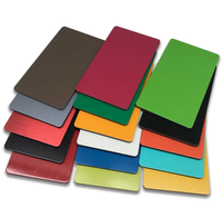 Panneaux composites en aluminium Alucobond revêtus de PVDF de 6 mm pour façade extérieure, classe A2