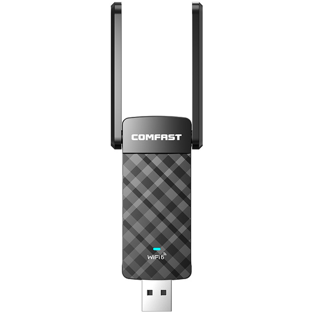WiFi 6 Adapter COMFAST CF-952AX Drive Free 1800Mbps Wireless USB Wifi Adapter